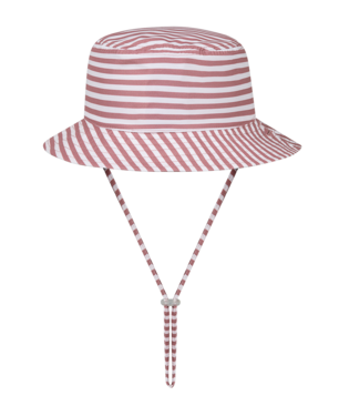 Millymook Girls Bucket Hat - Amber With White Stripes - Lisa